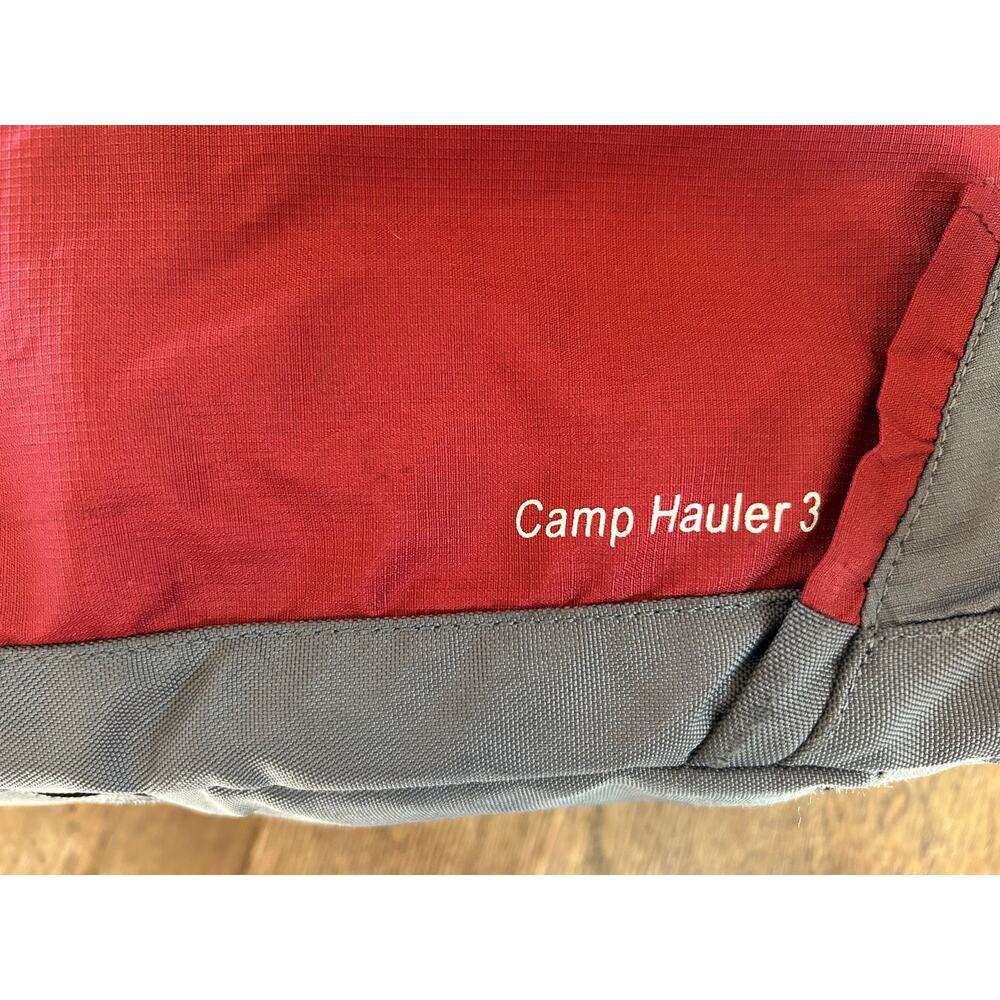 Kelly Camp Hauler 3 Duffle Only Red Gray w/Shoulder Strap 27.5 x 16 x 16 “*read*
